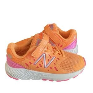 New Balance Shoes FuelCore Urge Low Top Lace Up Sneakers Orange Fabric Youth 10